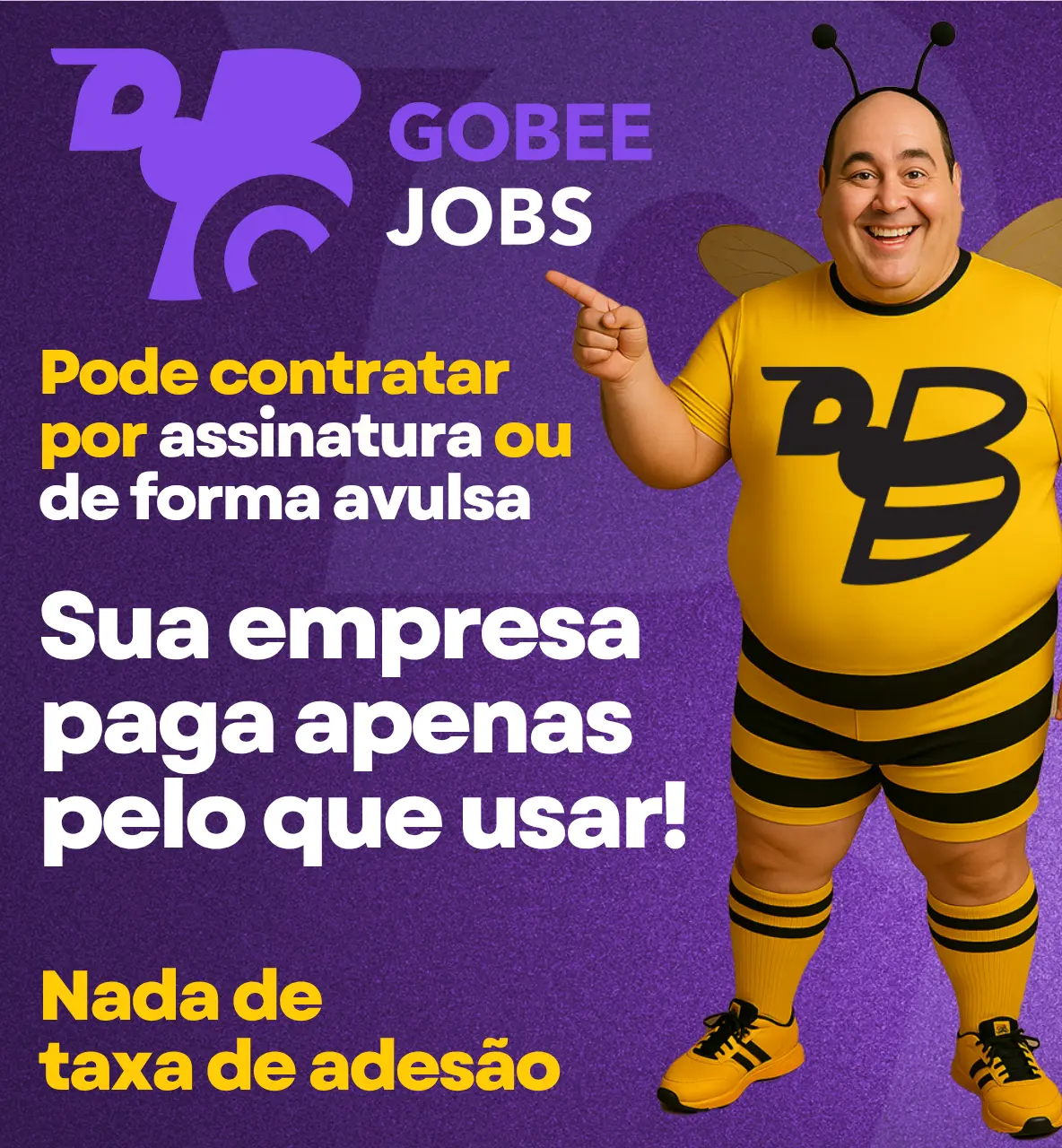 Go Bee Jobs - Reduza em 90% seu tempo de recrutamento e seleção de candidatos